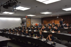 Monroe Township Police Youth Academy classroom training