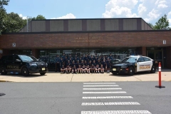 Monroe Township Police Youth Academy graduation photogaph