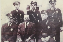 1st row left to right: Stanley Lenard, Ed Sczepanic, John Pollak  2nd row left to right: Amandus Ulrich, Sidney Gilman, George Etch
