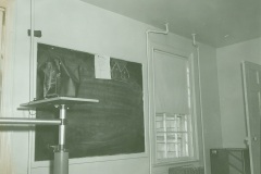 Old police headquarters booking room