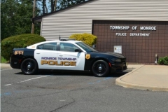 2019 Dodge Charger parking lot of current Police Station