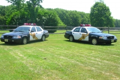 believed to be early 2000's Ford Crown Victorias