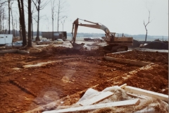 Construction for the current Police Station