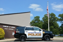 2019 Chevrolet Tahoe parking lot of current Police Station